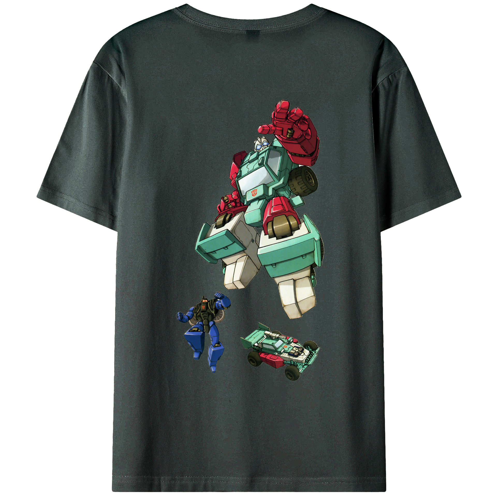 （画像用）  綿100％ メンズ半袖Tシャツ（バックプリント） 通気性